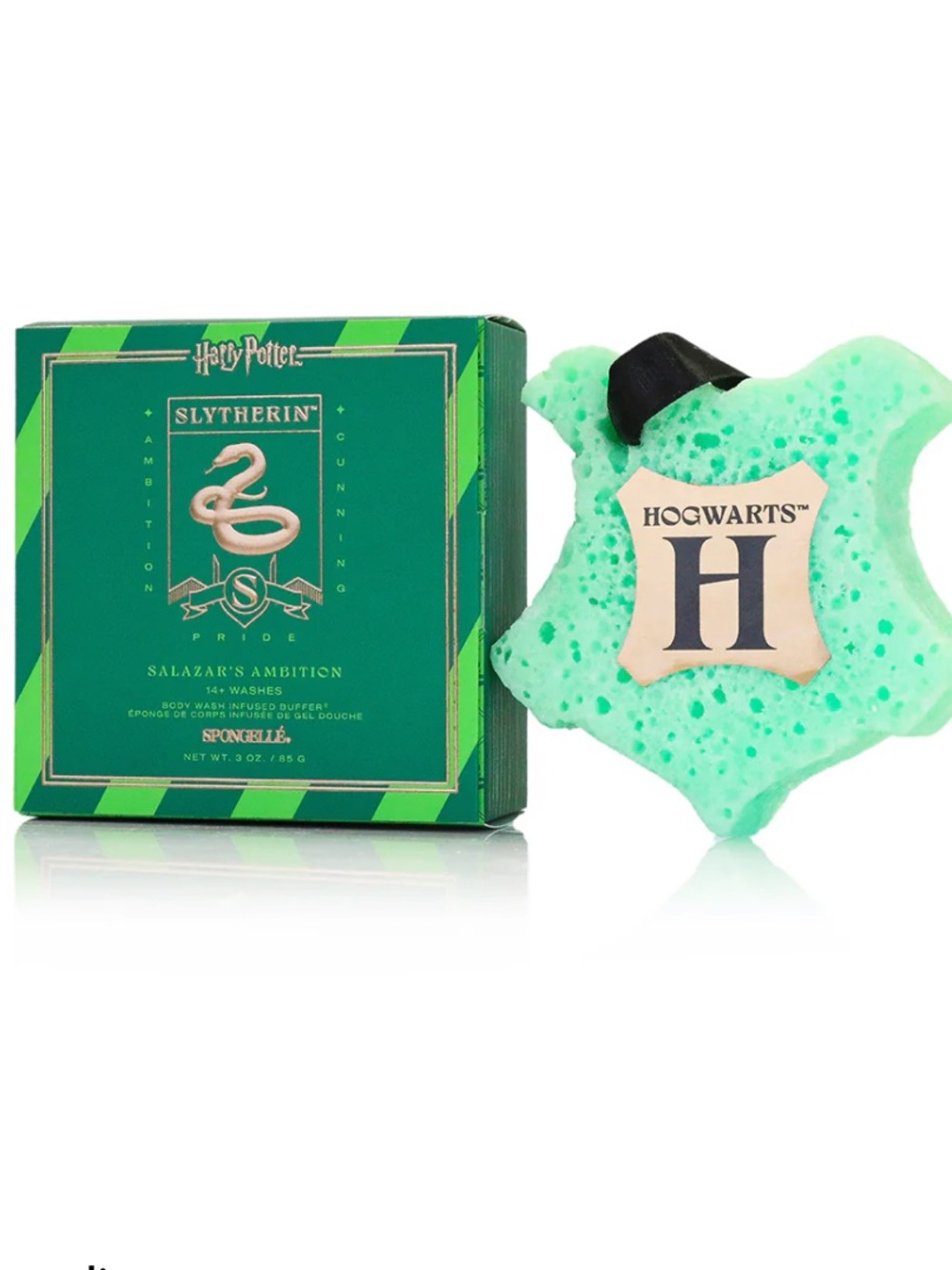 Spongelle Harry Potter Slytherin Body Wash Infused Buffer
